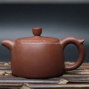 180cc Ceramic Tea Pot Nixing Pottery Jing Lan Shape Coffee Pot thumbnail-1