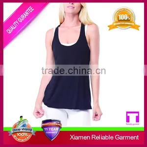 Fitness Clothing Blank Bodybuilding Vest Gym Women's Stringer Singlet thumbnail-1