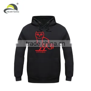 New Style Design Your Own Logo Printed Cheap Custom Hoodies Men thumbnail-1