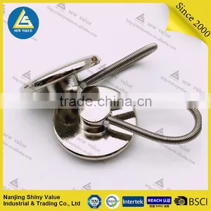 Easy Fixed Hign Tension Type With Pit on the Surface Stype Silver Collar Extenders in Different Sizes thumbnail-1