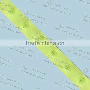 Colored Plastic Snap Button Tape for Garment, Polyester Tape, Press Snap Button thumbnail-1