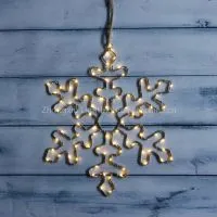 CHRISTMAS Decor Light-SMD Snowflake Wire Form thumbnail-2