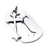 Stainless Steel Dog Tag Cross Pendant thumbnail-1