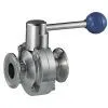 Stainless Steel Sanitary Clamp Butterfly Valve thumbnail-1