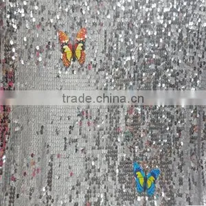 Wholesale Cheap Embroidery Sequin Fabric thumbnail-4