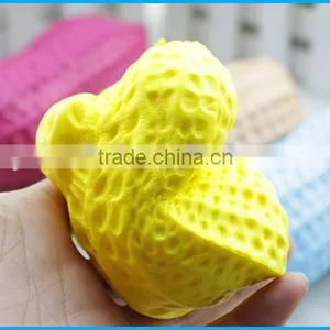 Top Sale Soft PU Slow Rising Squishy Peanut Toys for Stress Releasing thumbnail-2