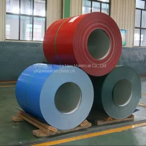 Shandong PPGI/ PPGL Color Coated Galvalume Steel Coil thumbnail-1