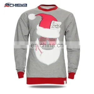 Sublimation Custom Christmas Sweater Design,custom Winter Man Woman Sweater thumbnail-1