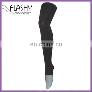 2014 Ladies New Style Opaque 100D 120D Fashion Plain Half-foot Tights thumbnail-1