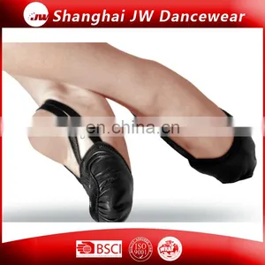 Real Leather Half Sole Turner Ballet Shoes Wholesale thumbnail-1