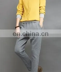 Cheap Bulk Wholesale Blank Plain Cotton Custom Women Sports Pullover Sweatshirt Hoodies thumbnail-3