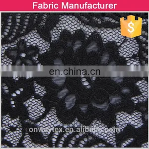 Ladies Garment Public Clothing Spandex Design Solid Lace Fabric for Female thumbnail-3