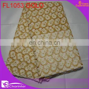 Embroidery Lace Fabric/lace/african Lace Fabric/cord Lace/french Lace/swiss Voile Lace FL1053 Purple thumbnail-3