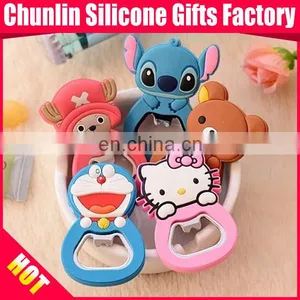 Wholesale Multifunction Business Gifts Magnetic Beer Bottle Opener / Fridge Magnet Bottle Opener thumbnail-1