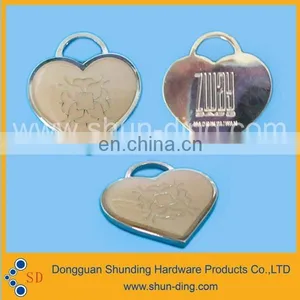 Factory Custom Heart Shaped Metal Badge Promotion Printing Badge Pin thumbnail-1