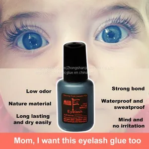 FC2 10g 9821 Black Low Odor Individual Waterproof Eyelash Extension Glue thumbnail-1
