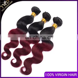 Ombre Hair Extensions Cheap 8A Brazilian Virgin Hair Body Wave1B/BUG Brazilian Human Hair Weave Bundles 10-26inch Paypal Accept thumbnail-5