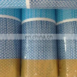 White Blue White Stripes Tarpaulin Supply For Singapore Malaysia- Made In Vietnam thumbnail-1