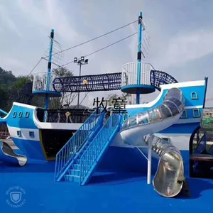 Outdoor Playground Stainless Steel Slide Tube Metal Slide for Park thumbnail-5