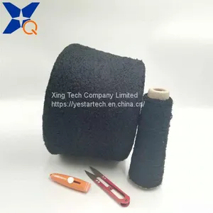 Carbon Conductive Nylon Filaments Half Pile Yarn for ESD /touchscreen Gloves-XTAA093 thumbnail-2