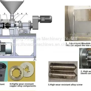 How To Manufacture Kurkure From Rotary Head Extruder? thumbnail-3