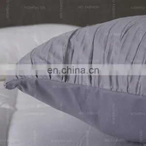 Home Bedroom Bedding Quilt Pillow Set Solid Color Bedspread Household Quilted Quilt Cover Embossed Bedspread Set thumbnail-3