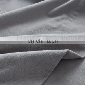 Luxury Premium Quality King Set 100% Microfiber Polyester Brushed Bed Sheet For India thumbnail-5