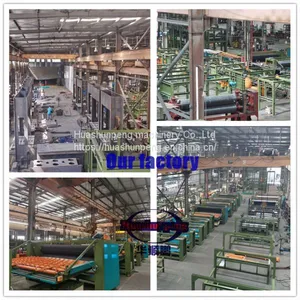 The Whole Plant Planning of 800 Ton Hot Pressing Machine Gluing Sheet Layer Automatically Incoming and Outgoing Material Man-made Board thumbnail-5