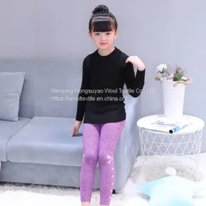 Lovely Printed Kids Leggings High Quality Cotton Soft Children Leggings With Bow Decoration thumbnail-2