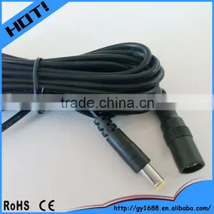 DC 2.1mm Power Pigtail Female/Male Cable Plug Wire 1.5m thumbnail-1