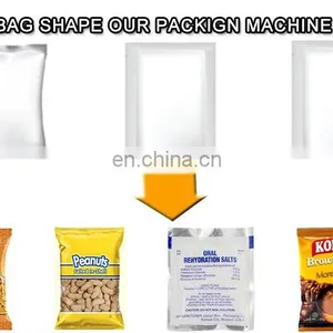 KV Dried Fruits Super Sensitive Display Screen Granule Packing Machine thumbnail-3