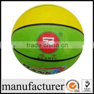 GY-L018 Hot Sales Rubber Basketballgood Games With Ball Color Design USA thumbnail-1