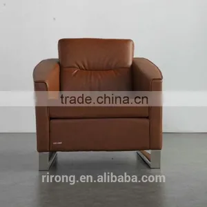 2016 Genuine Leather Sofa Single Seat Item 8055 thumbnail-2
