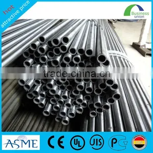 ERW Black Pipe / Erw Carbon Black Steel Pipe Stair Handrail China thumbnail-4