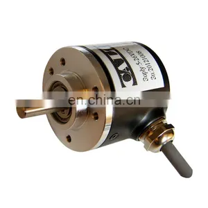 8mm Solid Shaft Incremental Encoder 100ppr 200ppr 300ppr 600ppr 1000ppr 1024ppr NPN Optical Encoder thumbnail-1