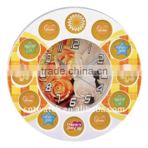 Plastic Quartz Wall Clock thumbnail-1