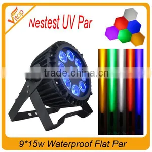 IP65 Stage Par Light 9x15w Rgbw 4in1 Led Par 64 Vitop Stage Lighting Led Par Can thumbnail-1
