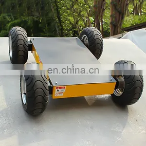 4WD Electric Battery Macanum Hunter Wheel Robot Chassis Platform High Quality Low Price for Sale thumbnail-5