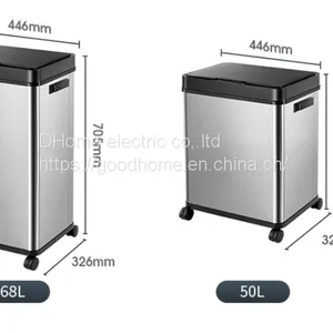 Intelligent Induction Classification 50L/68L Garbage Cans（Wechat:13510231336） thumbnail-1