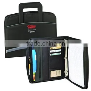 Black Large Expandable Business Briefcase for Men RYX-OB122 thumbnail-1