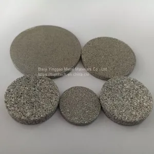 1mm Thickness Titanium Sintered Metal Porous Filter Plate thumbnail-5