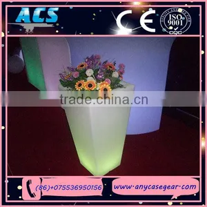 ACS Solar Led Flower Pot Light, Led Light Flower Pot,led Illuminate Flower Pot for Sale thumbnail-2