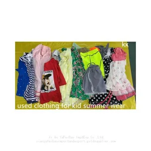 Original Baby Children Bea Bales 45 kg Clothes Baby Used Clothes Bale Second Hand Clothes for Kids 1-10 Years Old thumbnail-1