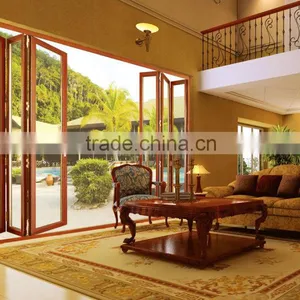 High Quality Latest Aluminum Profile Cheap Folding Door thumbnail-1