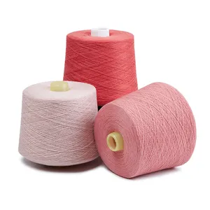 Factory Price Wholesale Open Nm15 Acrylic Blended Blended Sweater Knitting Yarn Recycled Dyed Cotton Yarn thumbnail-2