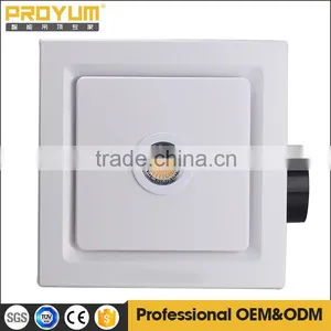 Ceiling Mounted Bathroom Exhaust Fan With a 50W Halogen Light SAA Approval thumbnail-1