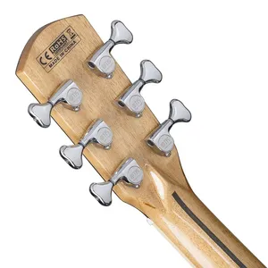 Otis Brand D-MINI 36 Inch Sall Size Guitars Single Solid Top Acoustic Guitar AM-yellow thumbnail-2
