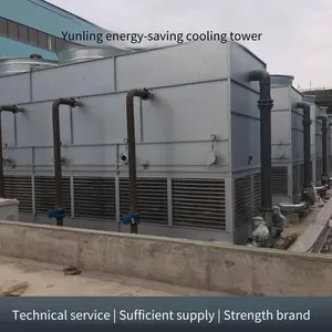 Yunling Energy-saving Closed Evaporative Air Cooler Made of 304 Material, Suitable for Chemical, Metallurgical and Pharmaceutical Industries, Customized Design Available thumbnail-1