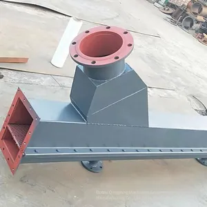 Air Conveying Chute B400 Pneumatic Inclined Chute Conveyor Powder Cement Conveying Chute Perforated Plate Air Permeable Cloth thumbnail-5