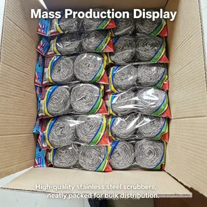 Stainless Steel Cleaning Ball Economical Bulk Supply Supermarket Daily Goods thumbnail-1